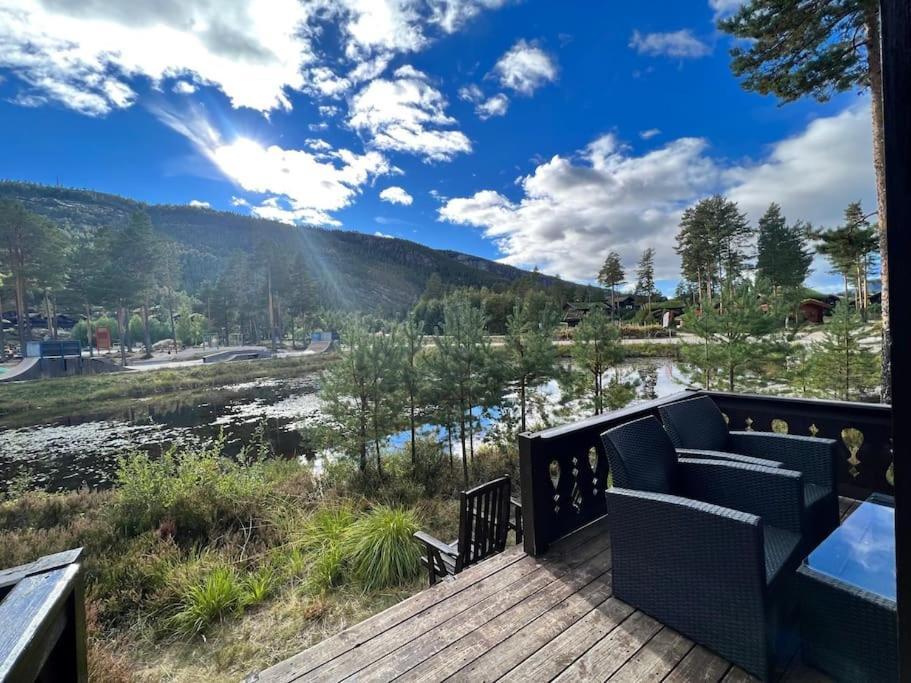 Cozy Cabin With Great View And Immediate Proximity To The Ski Resort And Swimming Area Vrådal Eksteriør bilde